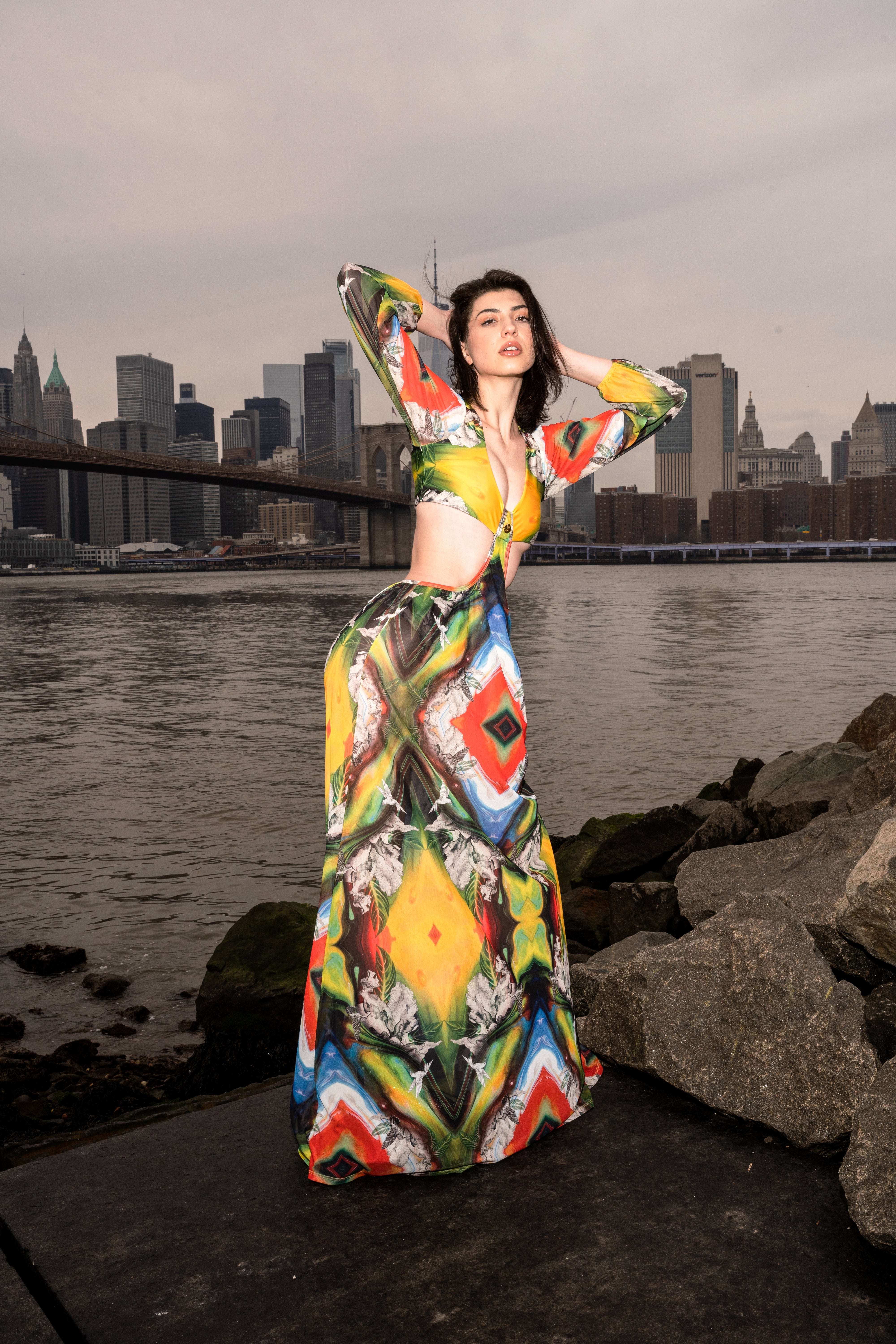 Cristal Gaga Maxi Dress