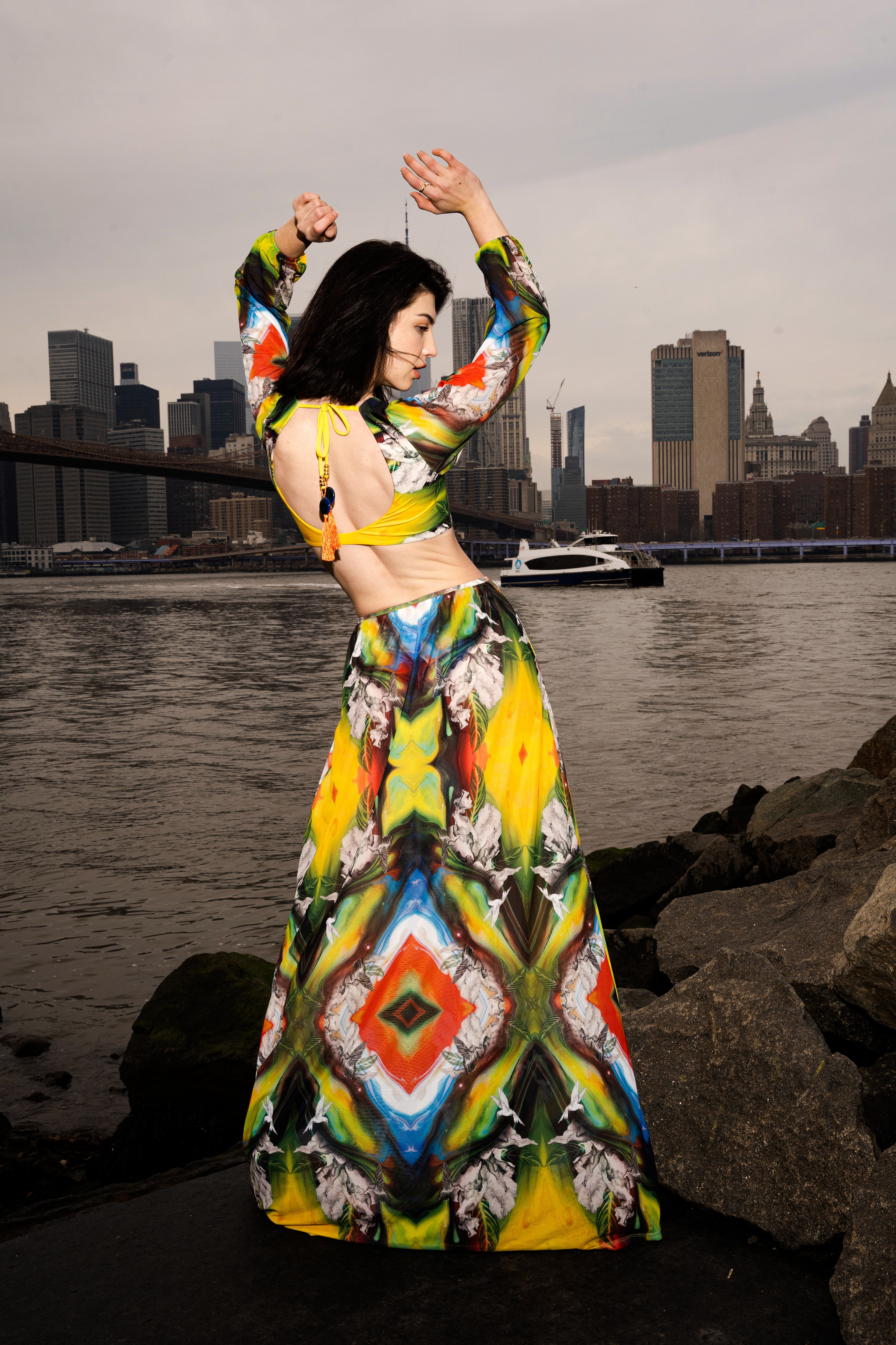 Cristal Gaga Maxi Dress