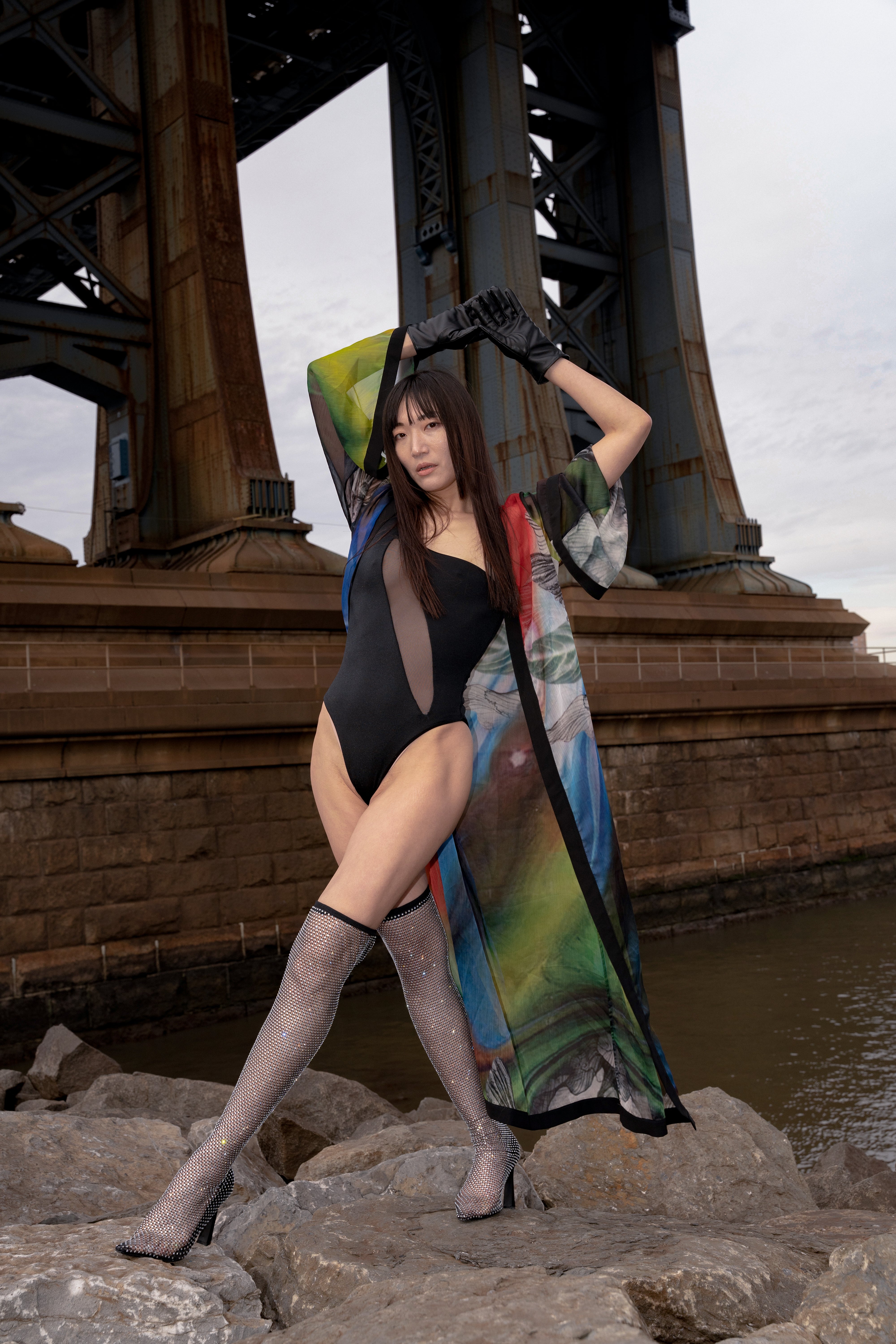 Aleks One Piece Swimsuit Asymmetric