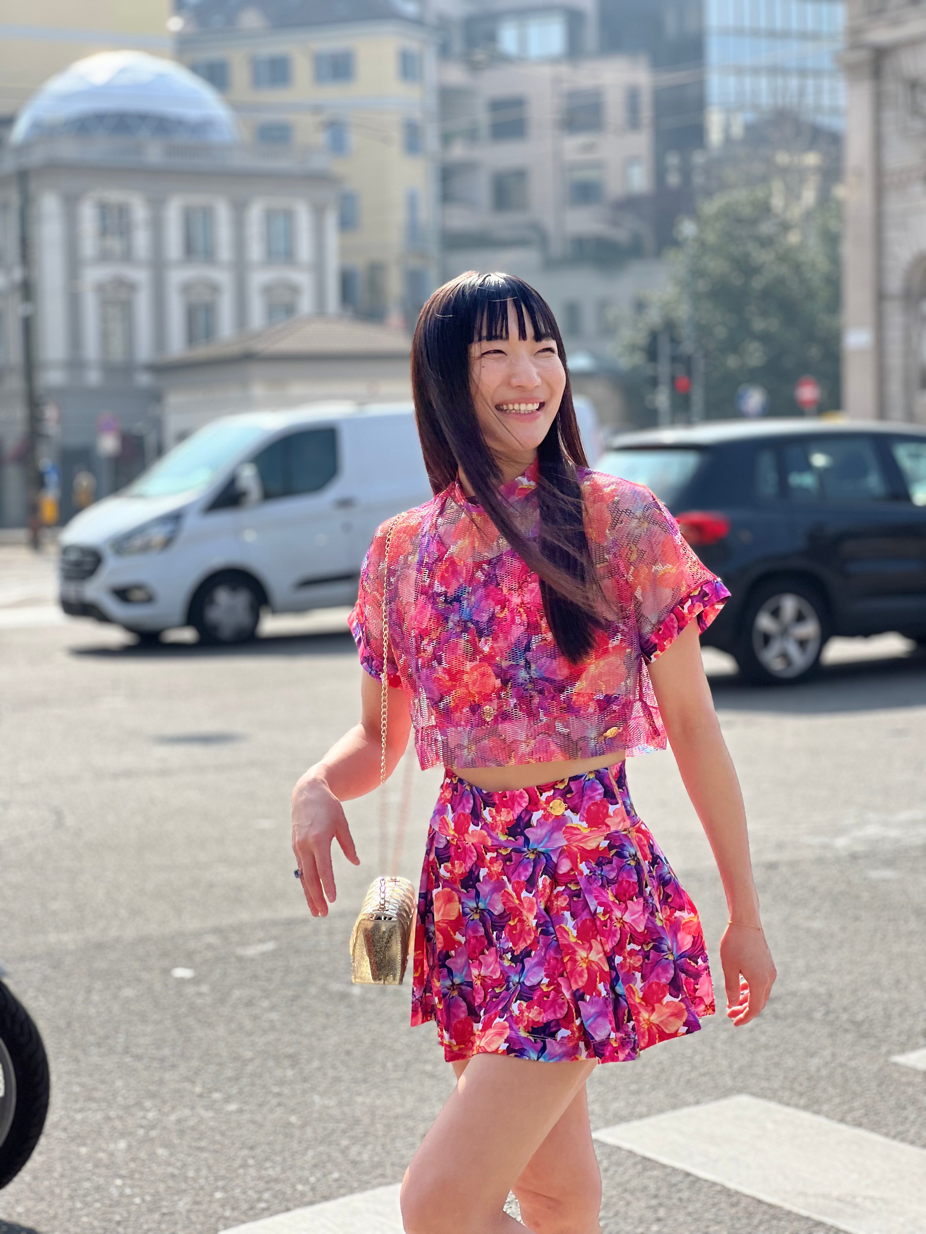 Flowers Active Skirt