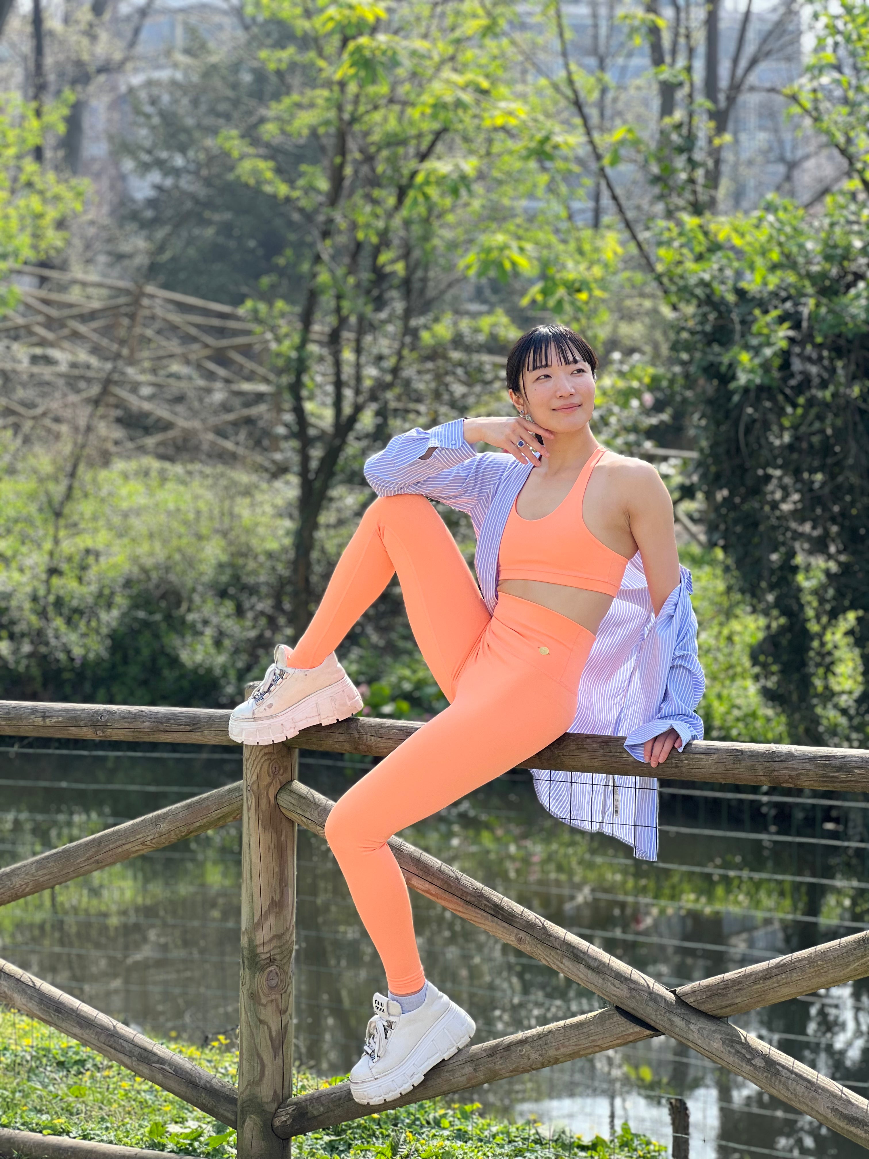 Orange Activewear Set