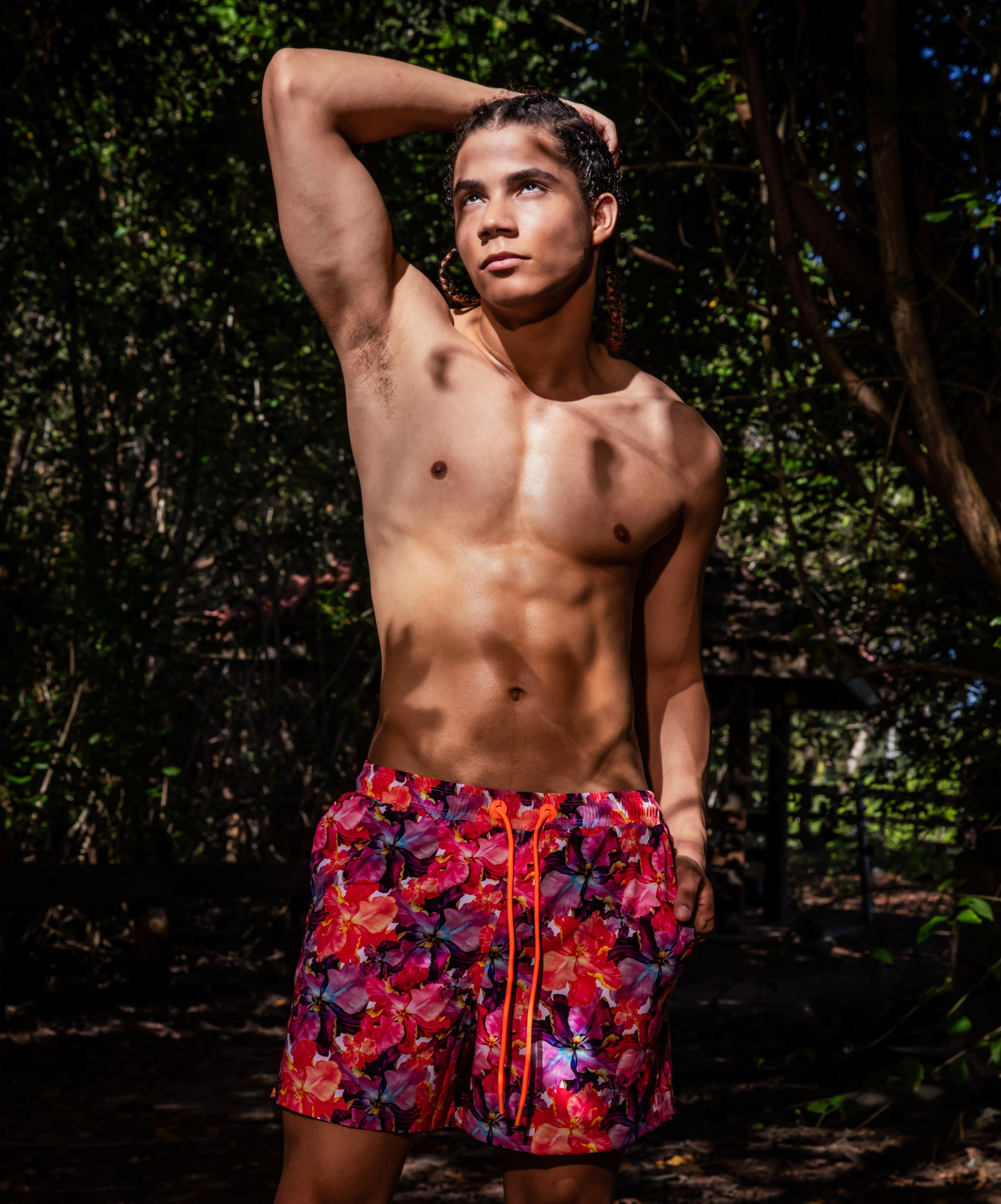 Flowers Swim Pants.