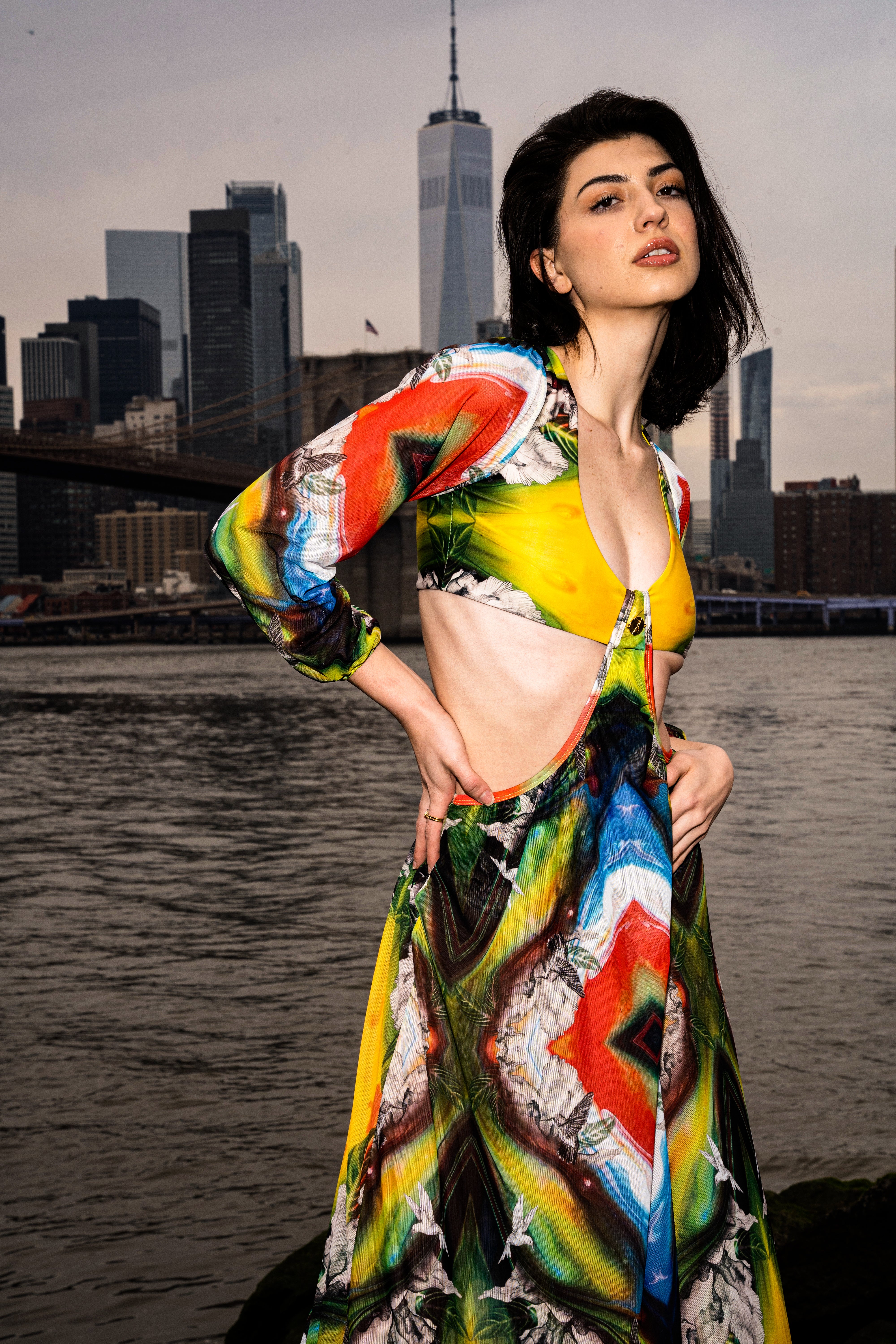 Cristal Gaga Maxi Dress