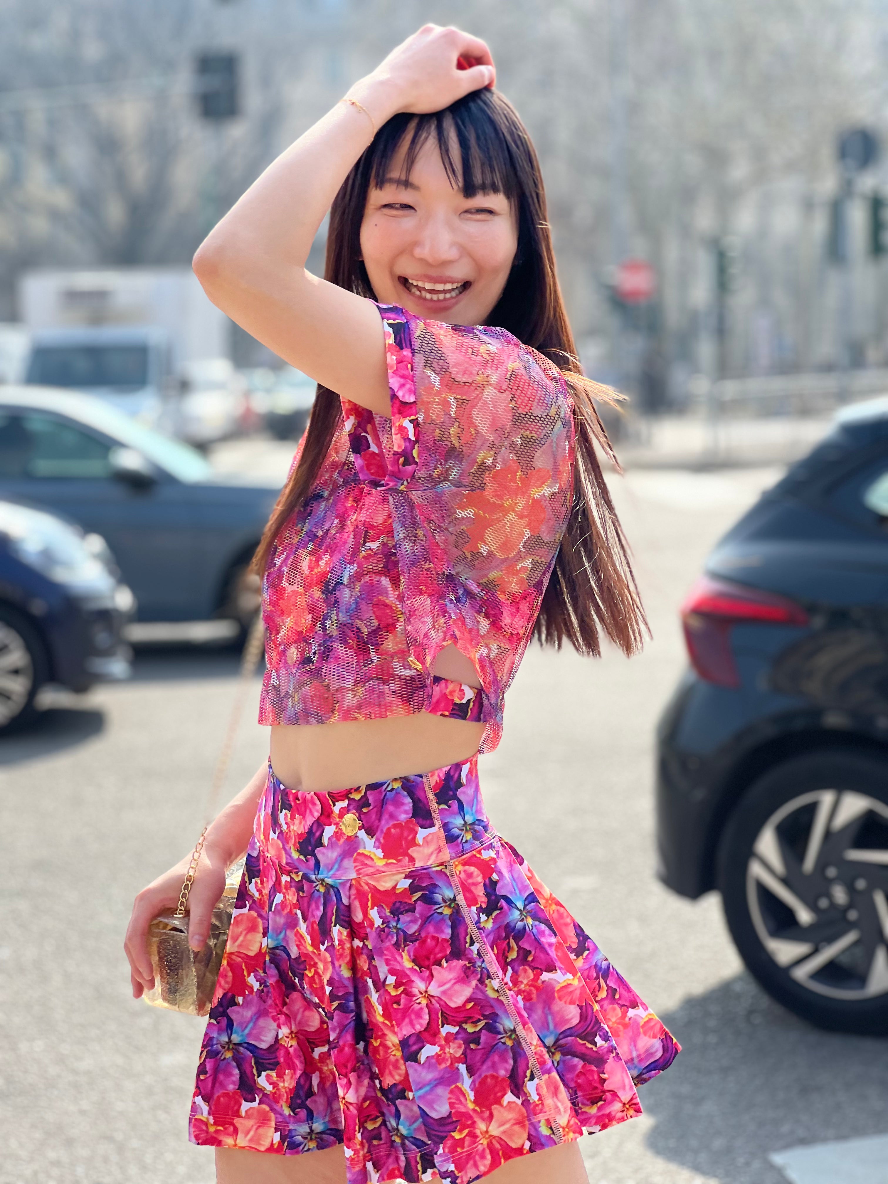 Flowers Active Skirt